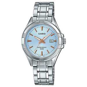 Reloj casual correa de acero inoxidable LTP-1308D-2AV