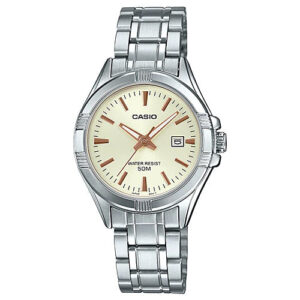 Reloj casual correa de acero inoxidable LTP-1308D-9AV