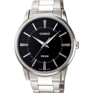 Reloj casual correa de acero inoxidable MTP-1303D-1AV