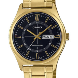 Reloj casual correa de acero inoxidable MTP-V006G-1C