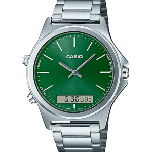 Reloj casual correa de acero inoxidable MTP-VC01D-3E